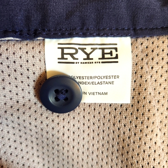 NWOT Rye By Hawker Rye Shorts - 36 × 11.5 - Picture 7 of 7